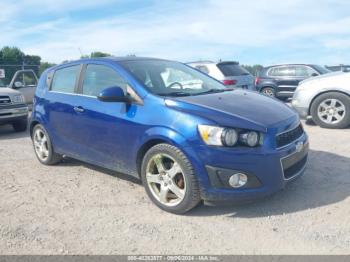  Salvage Chevrolet Sonic