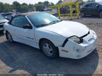  Salvage Pontiac Sunfire