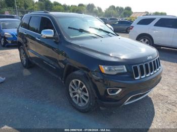  Salvage Jeep Grand Cherokee