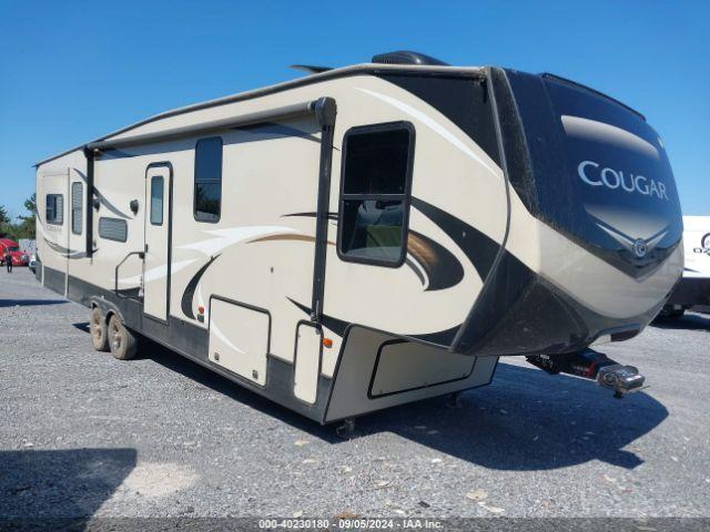  Salvage Cougar Travel Trailer