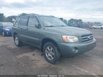  Salvage Toyota Highlander