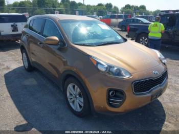  Salvage Kia Sportage