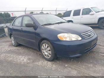  Salvage Toyota Corolla