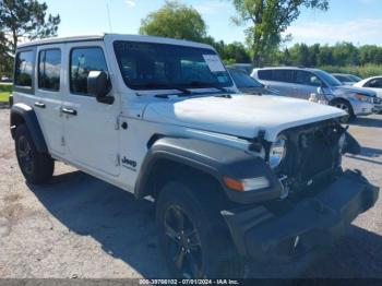  Salvage Jeep Wrangler