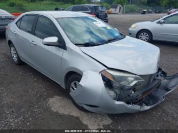  Salvage Toyota Corolla