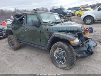  Salvage Jeep Wrangler