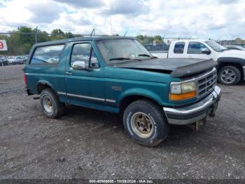  Salvage Ford Bronco