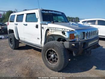  Salvage HUMMER H3 Suv