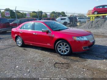  Salvage Lincoln MKZ Hybrid