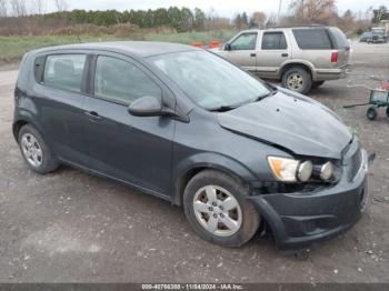  Salvage Chevrolet Sonic