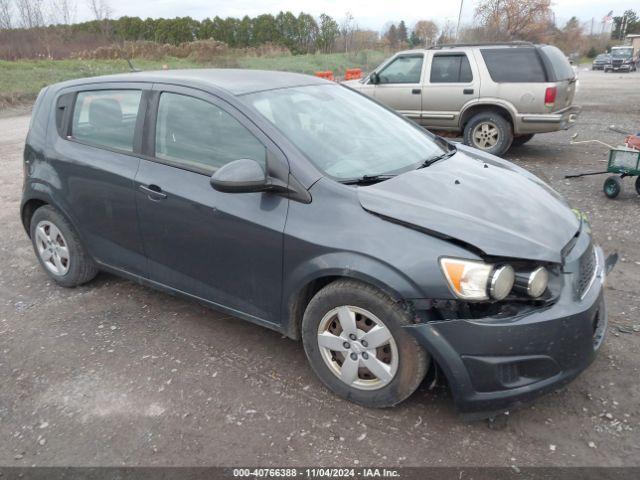  Salvage Chevrolet Sonic