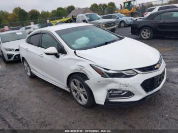  Salvage Chevrolet Cruze