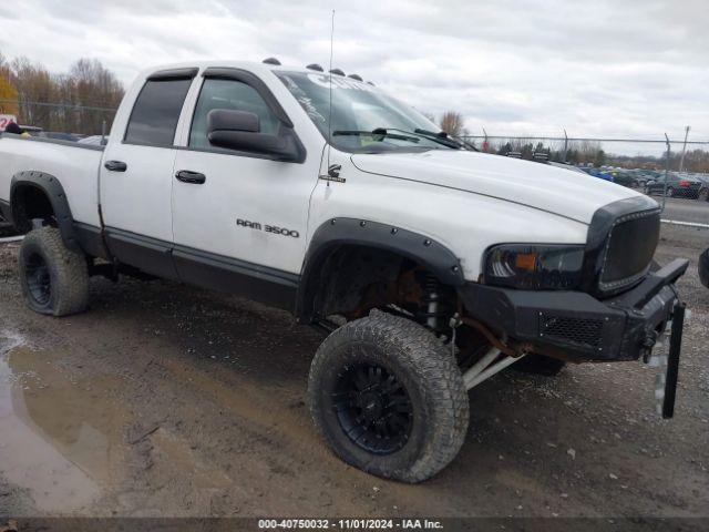  Salvage Dodge Ram 3500