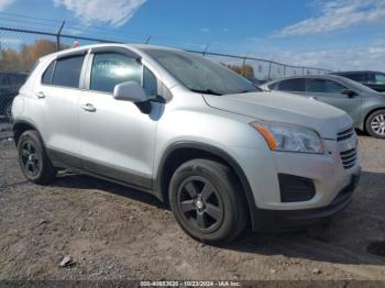  Salvage Chevrolet Trax