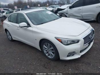  Salvage INFINITI Q50