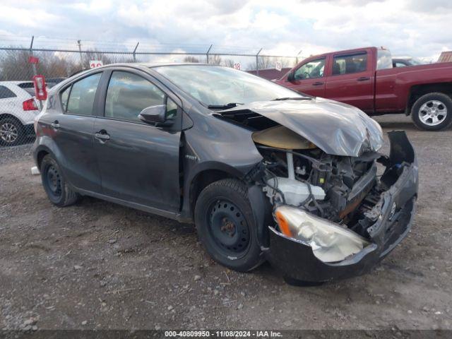  Salvage Toyota Prius c