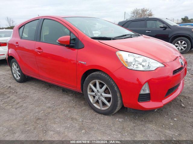  Salvage Toyota Prius c