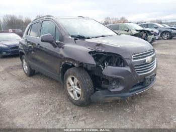  Salvage Chevrolet Trax