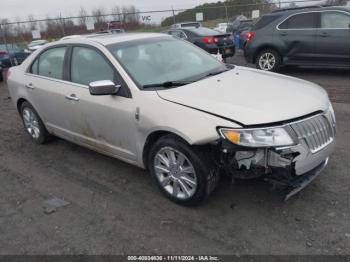  Salvage Lincoln MKZ