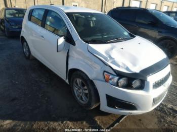  Salvage Chevrolet Sonic