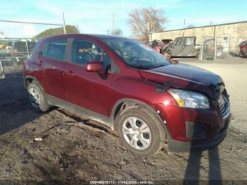  Salvage Chevrolet Trax