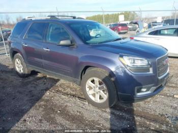  Salvage GMC Acadia