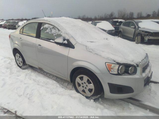  Salvage Chevrolet Sonic