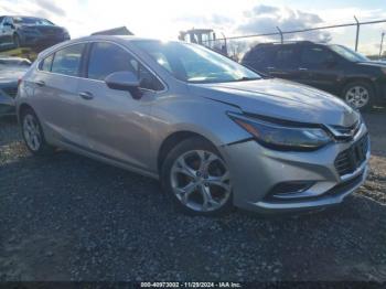  Salvage Chevrolet Cruze