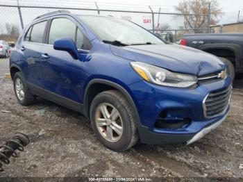  Salvage Chevrolet Trax