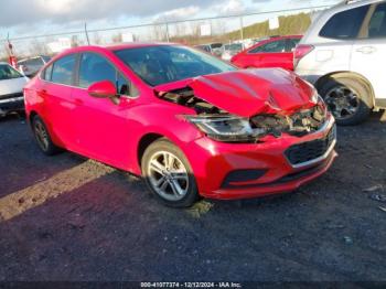  Salvage Chevrolet Cruze