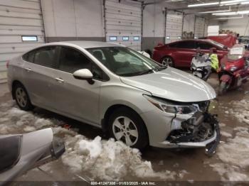  Salvage Chevrolet Cruze