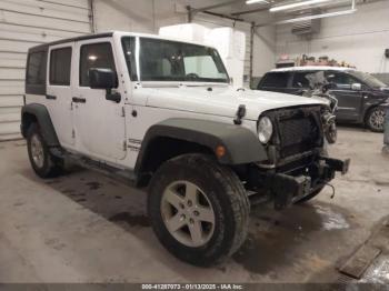  Salvage Jeep Wrangler