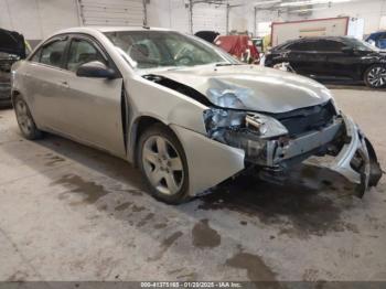  Salvage Pontiac G6