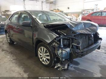  Salvage Toyota Corolla