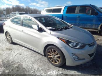  Salvage Hyundai ELANTRA