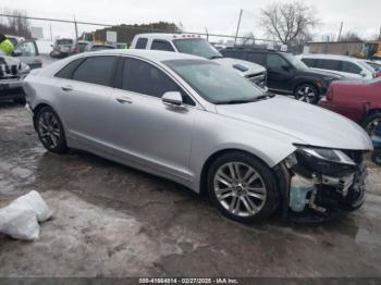  Salvage Lincoln MKZ