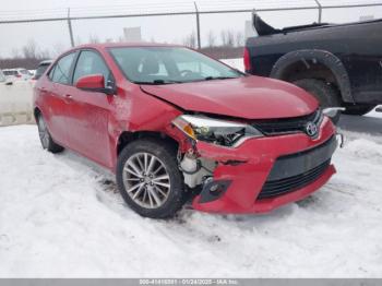  Salvage Toyota Corolla