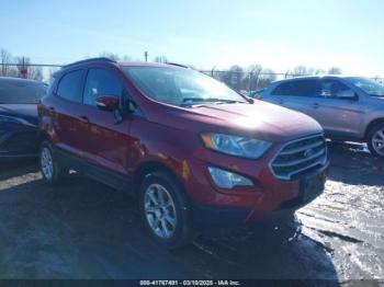  Salvage Ford EcoSport