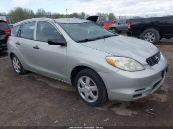  Salvage Toyota Matrix