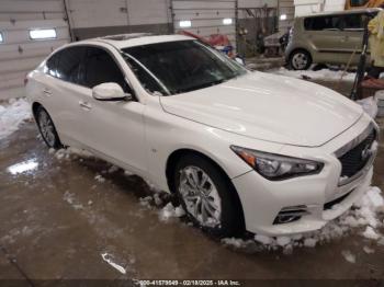  Salvage INFINITI Q50
