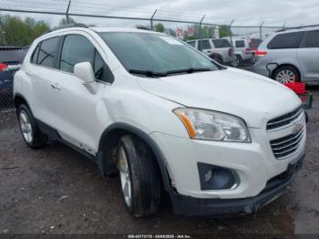  Salvage Chevrolet Trax