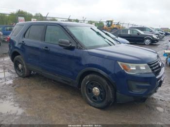  Salvage Ford Police Interceptor