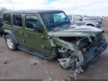  Salvage Jeep Wrangler