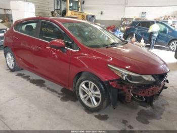  Salvage Chevrolet Cruze