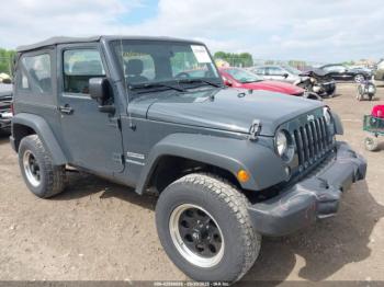  Salvage Jeep Wrangler