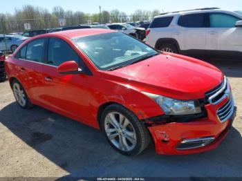 Salvage Chevrolet Cruze