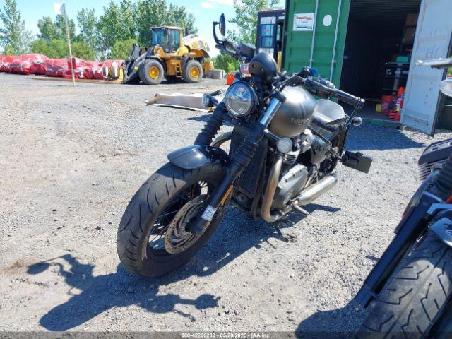  Salvage Triumph Motorcycle Bonneville
