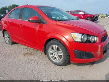  Salvage Chevrolet Sonic