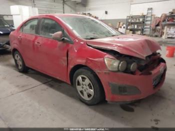  Salvage Chevrolet Sonic