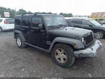  Salvage Jeep Wrangler